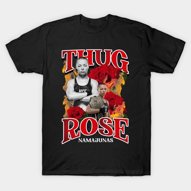 Thug Rose Vintage T-Shirt by lockdownmnl09